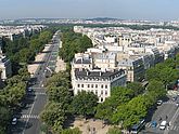 Paris, Blick vom Triumpfbogen